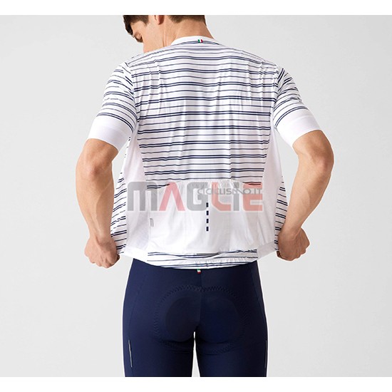 Maglia La Passione Manica Corta 2019 Stripe Bianco